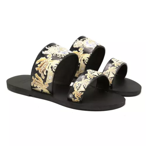 Replica Versace Slippers For Women #1371995 $72.00 USD for Wholesale