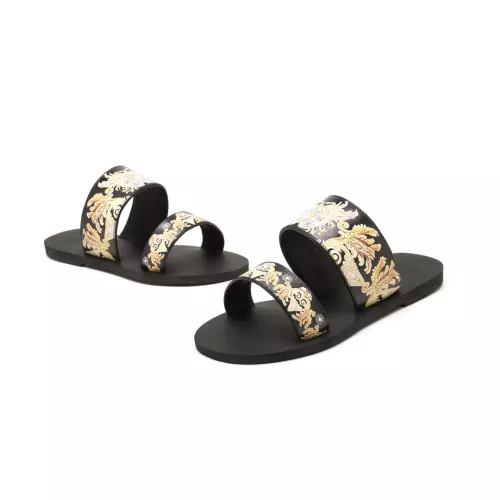 Replica Versace Slippers For Women #1371995 $72.00 USD for Wholesale