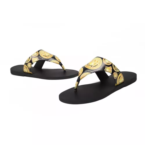 Replica Versace Slippers For Women #1371996 $72.00 USD for Wholesale