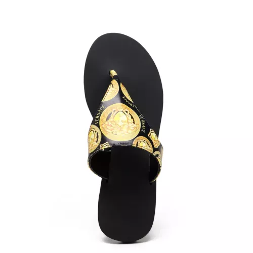 Replica Versace Slippers For Women #1371996 $72.00 USD for Wholesale