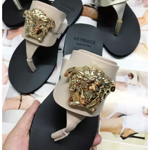Replica Versace Slippers For Women #1372013 $72.00 USD for Wholesale