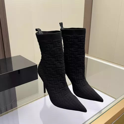 Replica Balmain Boots For Women #1372020 $92.00 USD for Wholesale