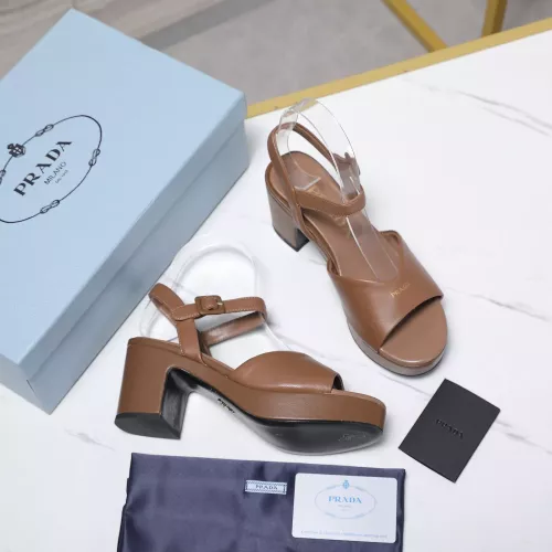 Replica Prada Sandal For Women #1372052 $115.00 USD for Wholesale