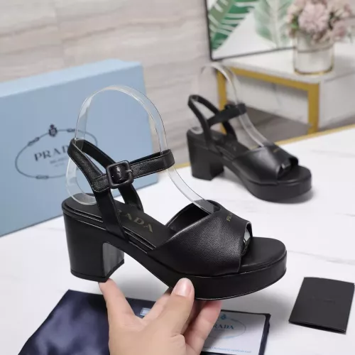Replica Prada Sandal For Women #1372054 $115.00 USD for Wholesale