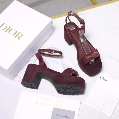 Replica Christian Dior Sandal For Women #1372061 $115.00 USD for Wholesale