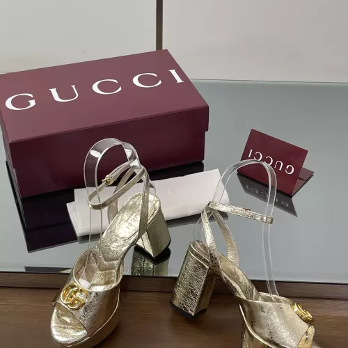 Replica Gucci Sandal For Women #1372070 $102.00 USD for Wholesale