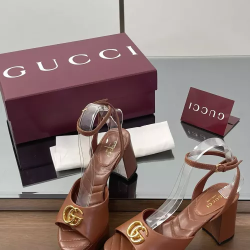 Replica Gucci Sandal For Women #1372071 $102.00 USD for Wholesale