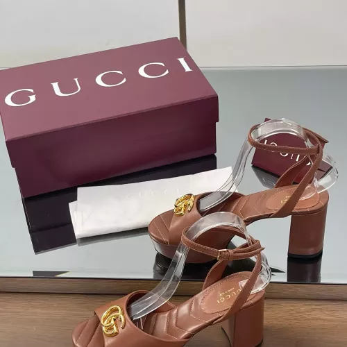 Replica Gucci Sandal For Women #1372071 $102.00 USD for Wholesale