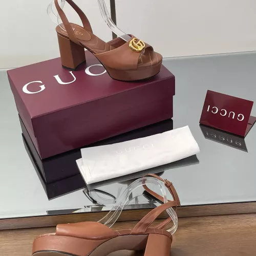 Replica Gucci Sandal For Women #1372071 $102.00 USD for Wholesale