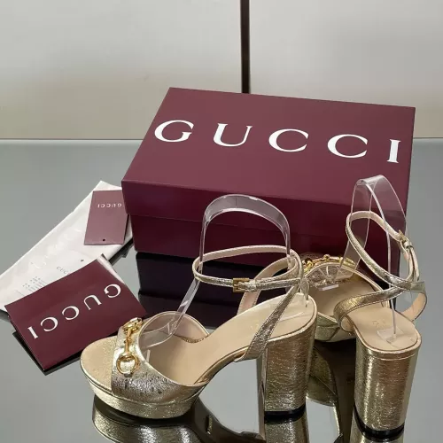 Replica Gucci Sandal For Women #1372073 $100.00 USD for Wholesale