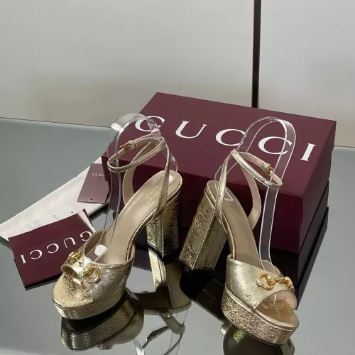 Replica Gucci Sandal For Women #1372073 $100.00 USD for Wholesale