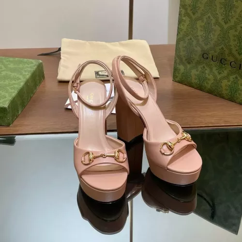 Replica Gucci Sandal For Women #1372076 $100.00 USD for Wholesale