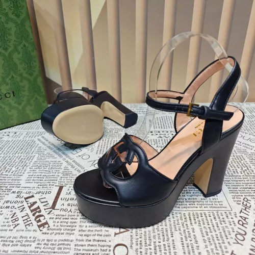 Replica Gucci Sandal For Women #1372080 $100.00 USD for Wholesale