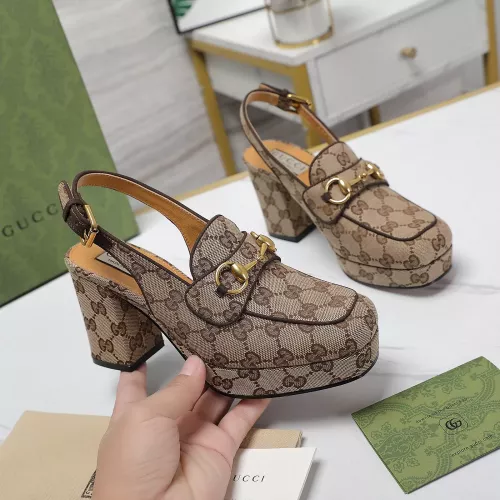 Replica Gucci Sandal For Women #1372084 $100.00 USD for Wholesale