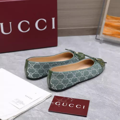 Replica Gucci Flat Shoes For Women #1372090 $112.00 USD for Wholesale