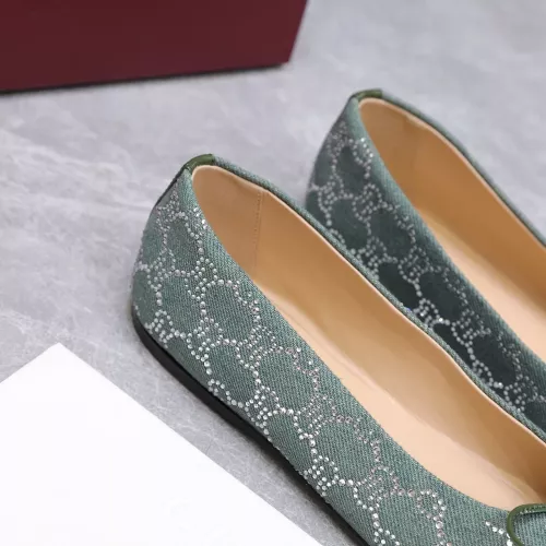 Replica Gucci Flat Shoes For Women #1372090 $112.00 USD for Wholesale