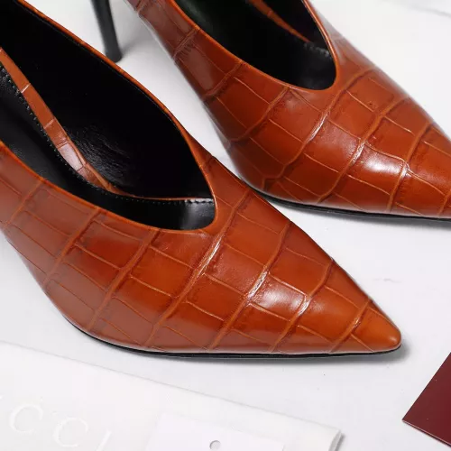 Replica Gucci High-Heeled Shoes For Women #1372093 $125.00 USD for Wholesale