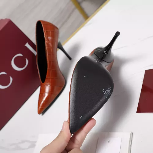 Replica Gucci High-Heeled Shoes For Women #1372093 $125.00 USD for Wholesale