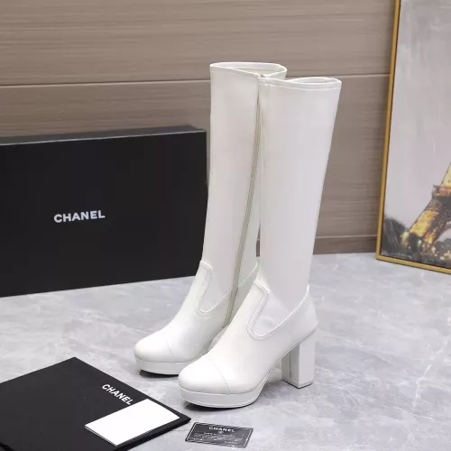 Replica Chanel Boots For Women #1372097 $155.00 USD for Wholesale