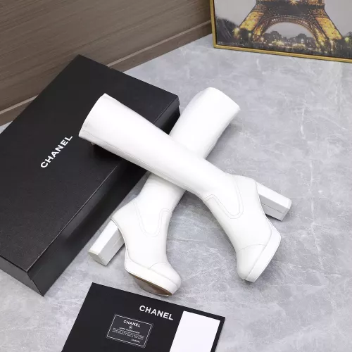 Replica Chanel Boots For Women #1372097 $155.00 USD for Wholesale