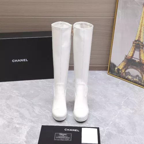 Replica Chanel Boots For Women #1372097 $155.00 USD for Wholesale