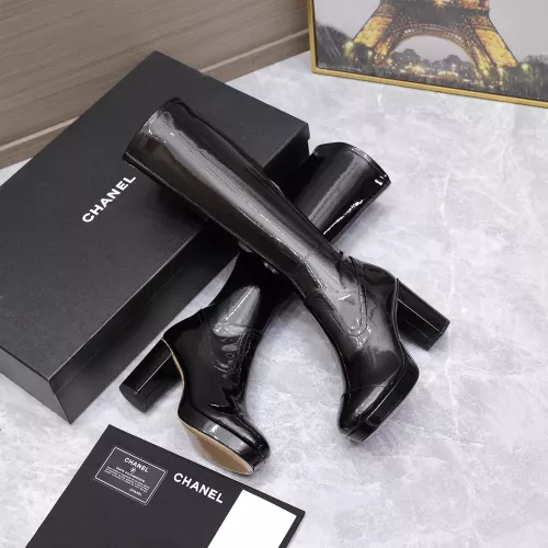 Replica Chanel Boots For Women #1372098 $155.00 USD for Wholesale