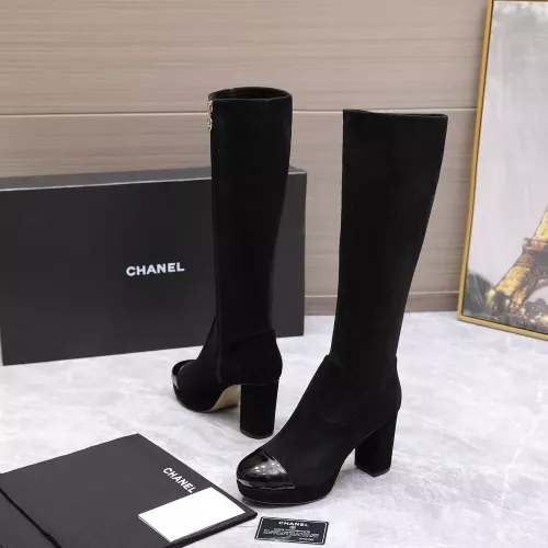 Replica Chanel Boots For Women #1372099 $155.00 USD for Wholesale