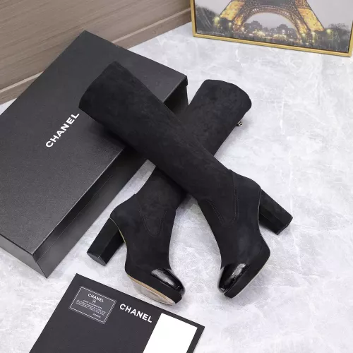 Replica Chanel Boots For Women #1372099 $155.00 USD for Wholesale