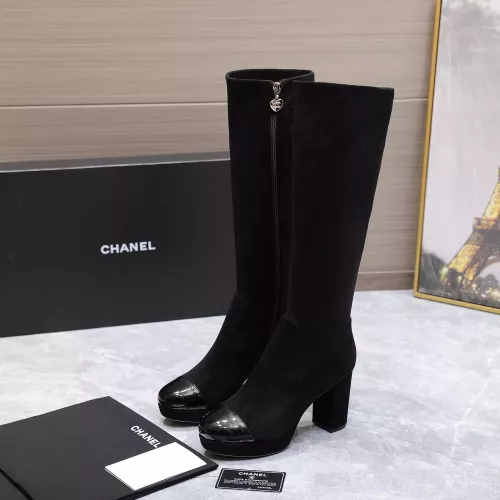 Replica Chanel Boots For Women #1372099 $155.00 USD for Wholesale