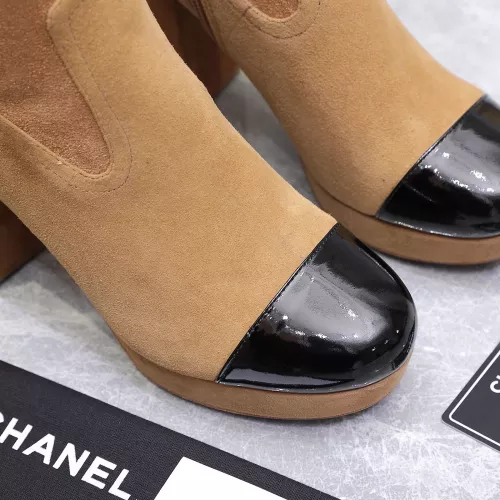 Replica Chanel Boots For Women #1372100 $155.00 USD for Wholesale
