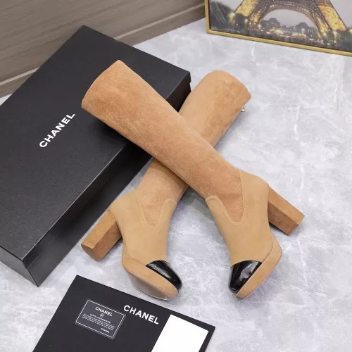 Replica Chanel Boots For Women #1372100 $155.00 USD for Wholesale