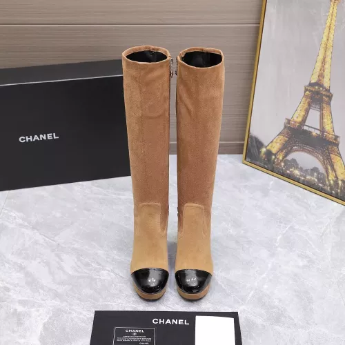 Replica Chanel Boots For Women #1372100 $155.00 USD for Wholesale