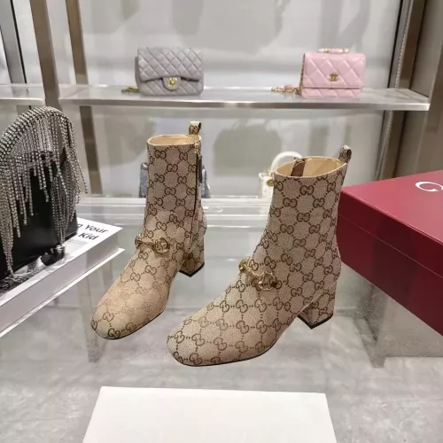 Replica Gucci Boots For Women #1372101 $125.00 USD for Wholesale
