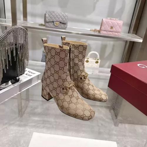 Replica Gucci Boots For Women #1372101 $125.00 USD for Wholesale