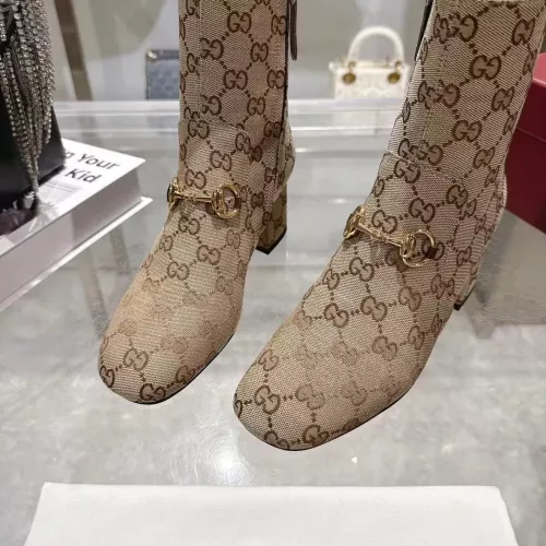 Replica Gucci Boots For Women #1372101 $125.00 USD for Wholesale