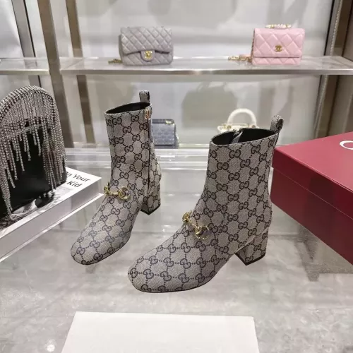 Replica Gucci Boots For Women #1372102 $125.00 USD for Wholesale