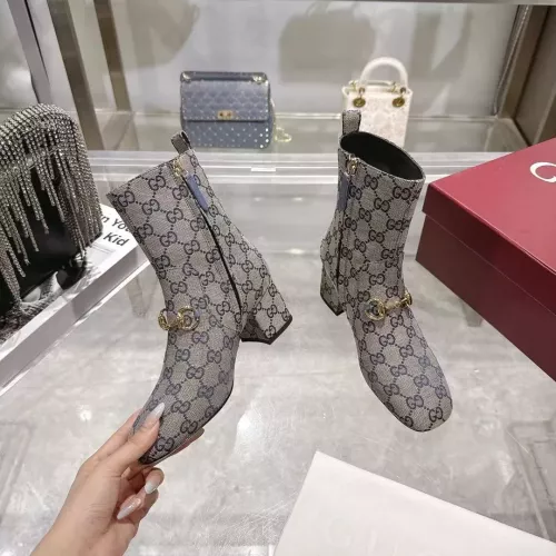Replica Gucci Boots For Women #1372102 $125.00 USD for Wholesale