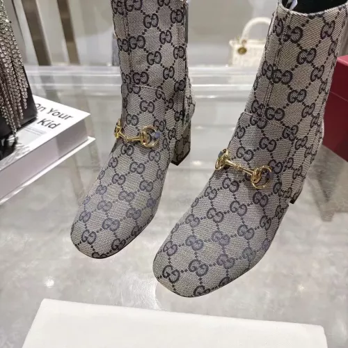 Replica Gucci Boots For Women #1372102 $125.00 USD for Wholesale
