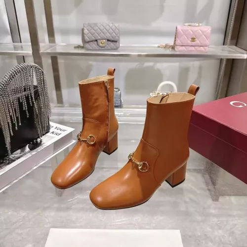 Replica Gucci Boots For Women #1372103 $125.00 USD for Wholesale