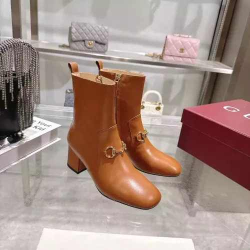 Replica Gucci Boots For Women #1372103 $125.00 USD for Wholesale