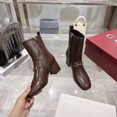 Replica Gucci Boots For Women #1372104 $125.00 USD for Wholesale