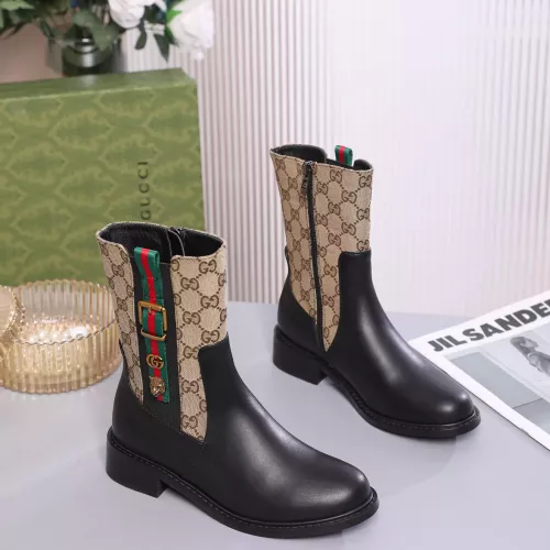 Replica Gucci Boots For Women #1372115 $102.00 USD for Wholesale