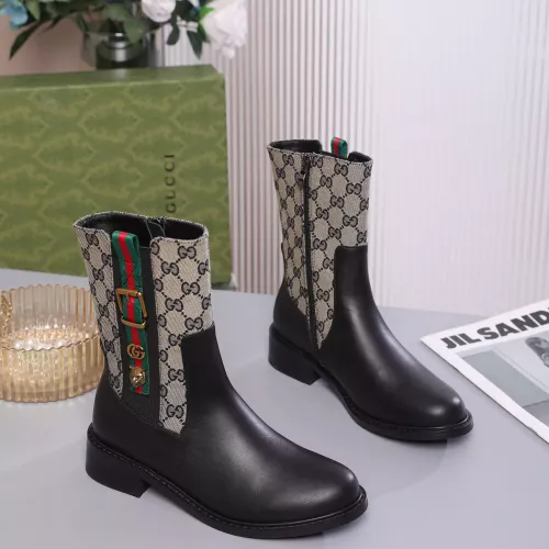 Replica Gucci Boots For Women #1372116 $102.00 USD for Wholesale