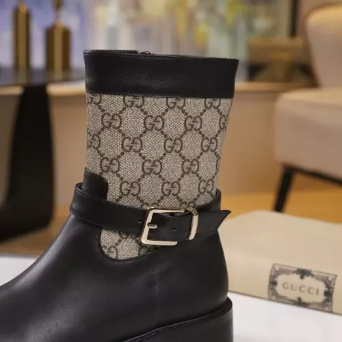 Replica Gucci Boots For Women #1372118 $100.00 USD for Wholesale