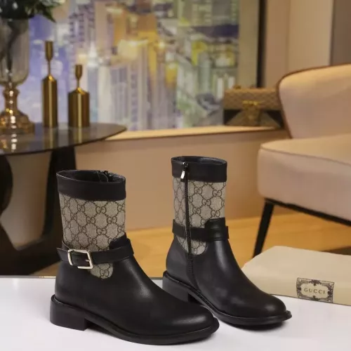 Replica Gucci Boots For Women #1372118 $100.00 USD for Wholesale