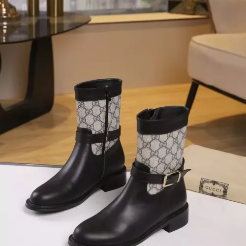 Replica Gucci Boots For Women #1372119 $100.00 USD for Wholesale