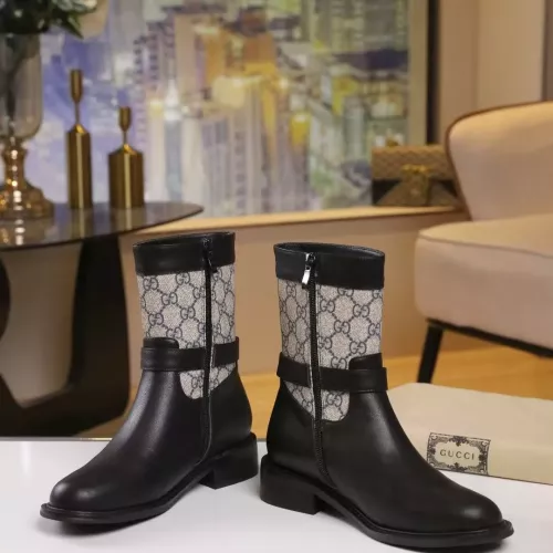 Replica Gucci Boots For Women #1372119 $100.00 USD for Wholesale