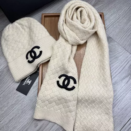 Replica Chanel Hat and Scarf Set #1372150 $52.00 USD for Wholesale