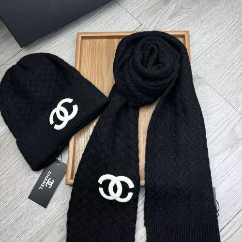 Replica Chanel Hat and Scarf Set #1372153 $52.00 USD for Wholesale