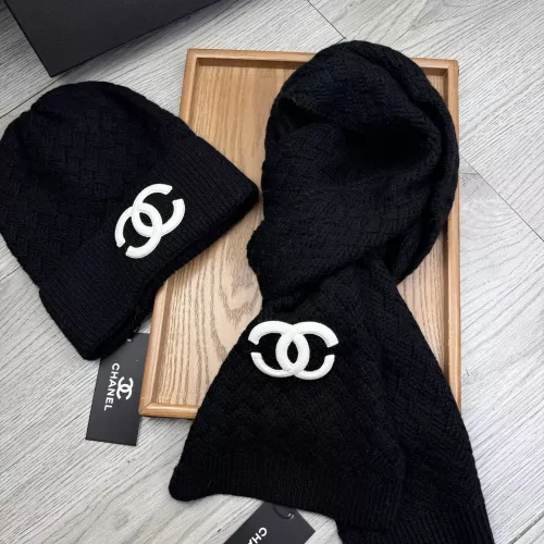 Replica Chanel Hat and Scarf Set #1372153 $52.00 USD for Wholesale